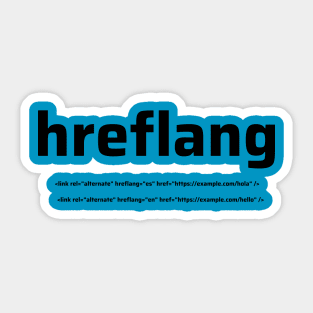 Hreflang Sticker